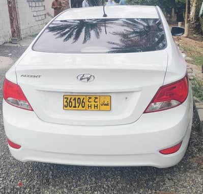 Hyundai Accent 2016 oman sohar