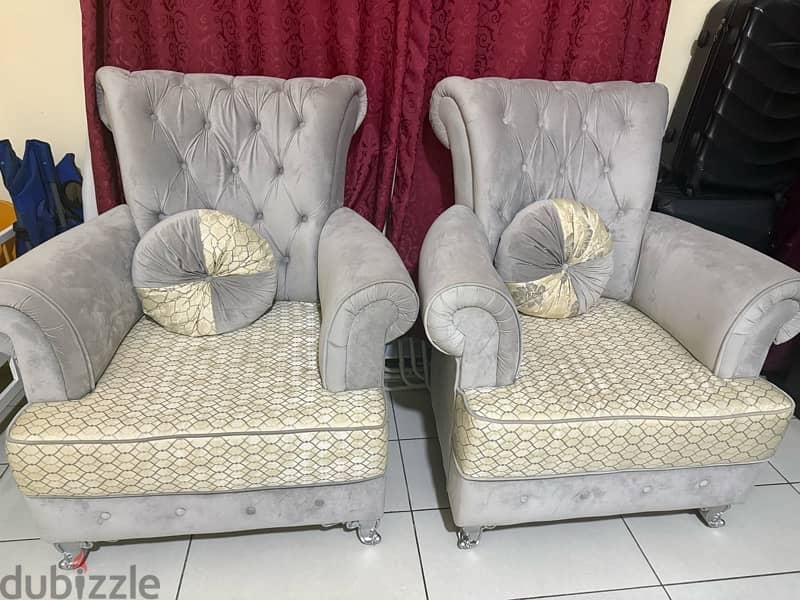 12 Seater Sofa set plus 2 Couch OMR 300 4