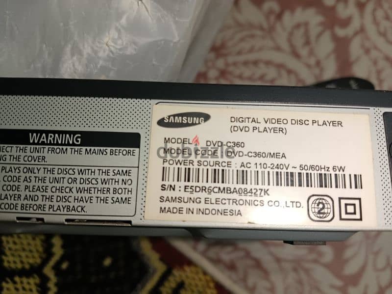 samsung dvd player 2