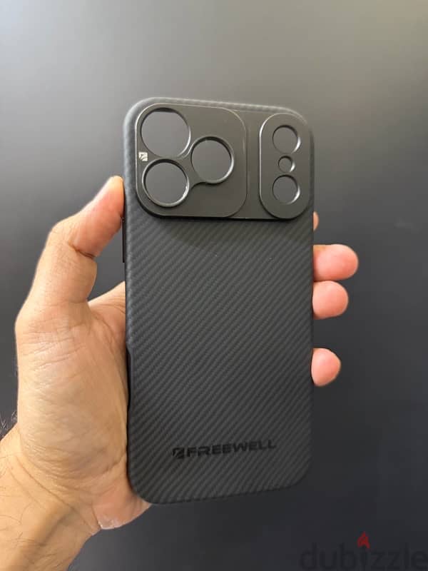 Freewell Sherpa Hybrid Filter System, freewell case iphone 17 pro max 4