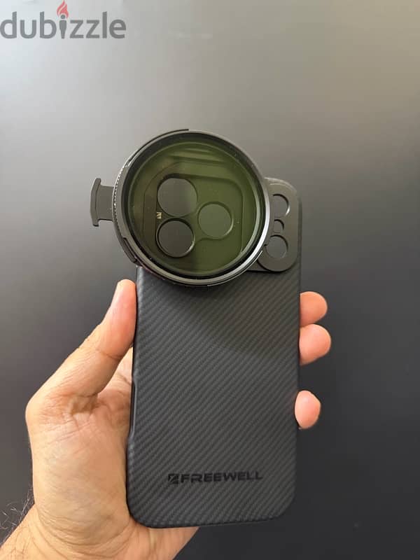 Freewell Sherpa Hybrid Filter System, freewell case iphone 17 pro max 5