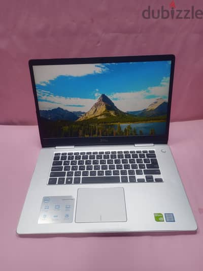 DELL INSPIRON 7580 SILVER COLOUR 2GB NVIDIA GEFORCE MX250 GRAPHICS CORE i7 8565U 8th GENERATION 16GB