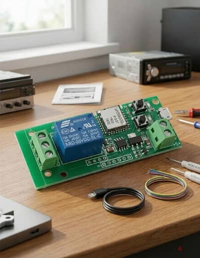 WiFi Relay Switch – Remote Control via App & Remote