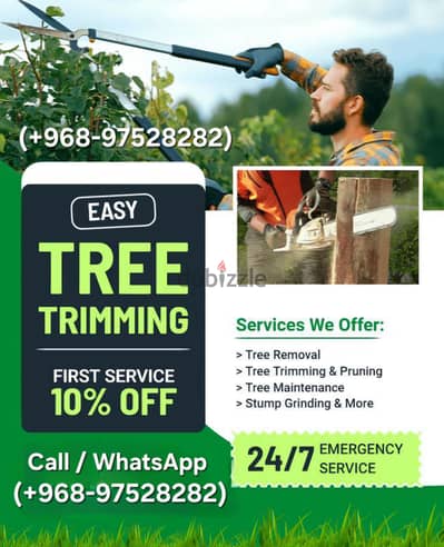 Gardener Service Plants Trimming Shapping Rubbish removal Soil changing Artificial grass or Pebbles