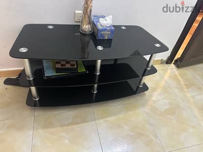tv Stant glass