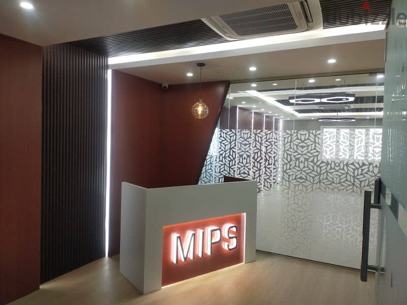 all type work glass partition  gypsum partition paint and carpenter 4