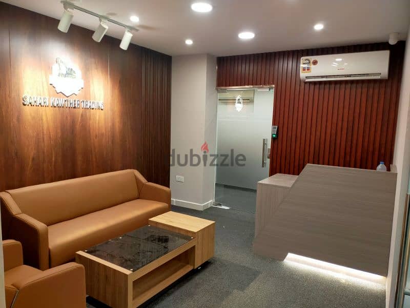 all type work glass partition  gypsum partition paint and carpenter 6