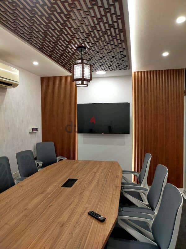 all type work glass partition  gypsum partition paint and carpenter 7