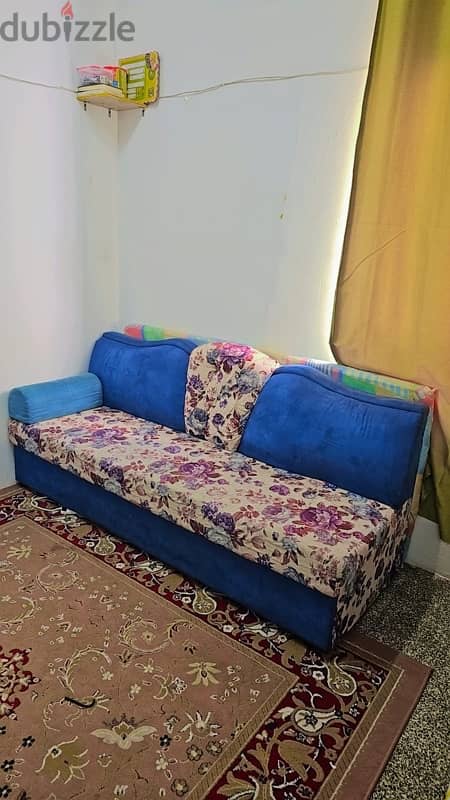 Sofa triple seater is available in excellent condition. 1