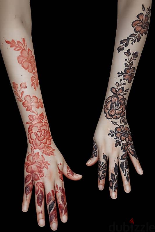 Arabic henna design 3