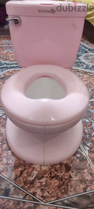 potty training seat with flush sound