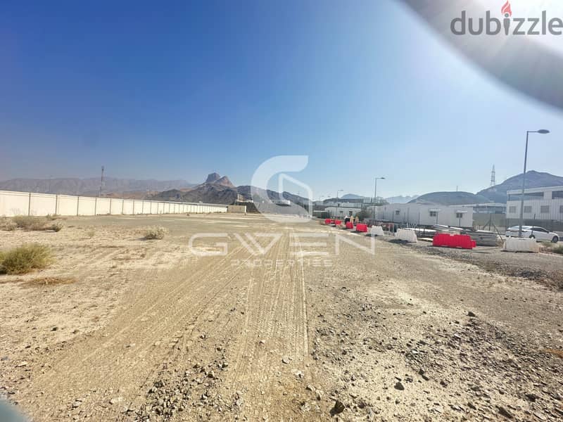 Open Yard for Rent in Jifnain | 10,000 + 3,550 SQM 5
