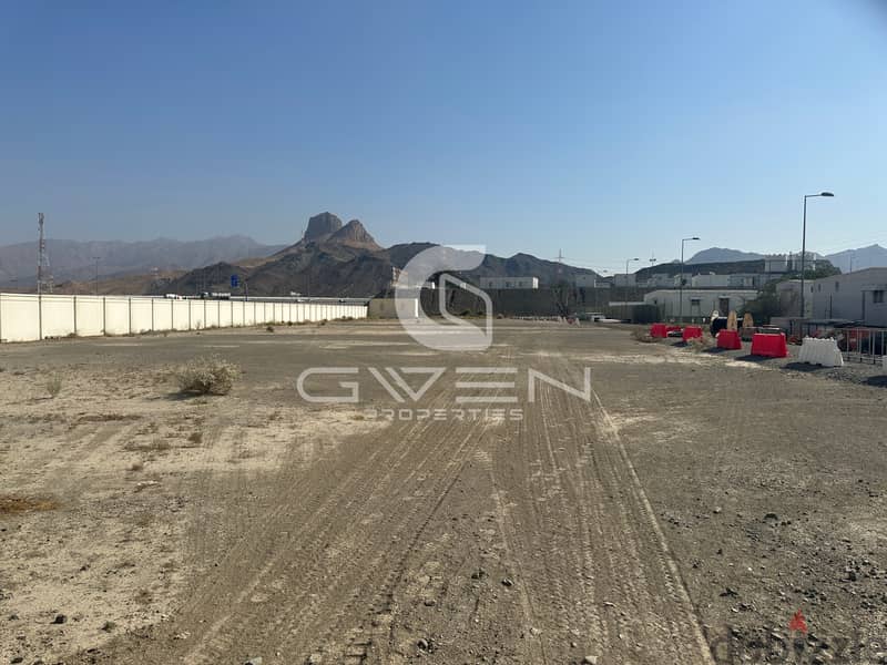 Open Yard for Rent in Jifnain | 10,000 + 3,550 SQM 1