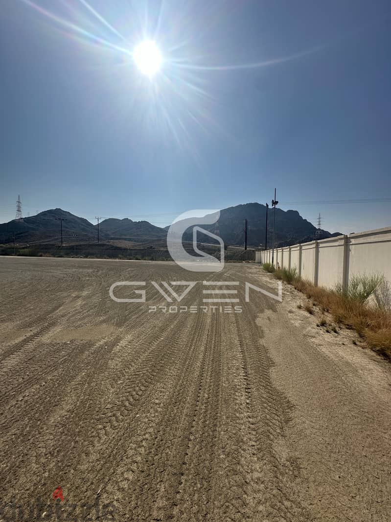 Open Yard for Rent in Jifnain | 10,000 + 3,550 SQM 3