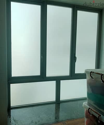 Frosted Glass Privacy Film for Windows and Doors Multiple Sizes,Glass paper / window privacy paper