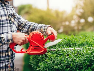 Garden Maintenance ,Plants shaping and trimming ,Artifical Grass and Pebbles for Lawn