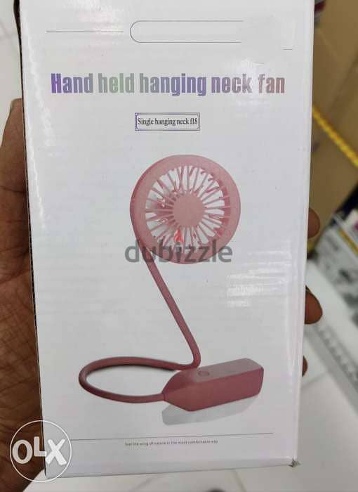 New Portable Neck Fan for kitchen / Gym users 1