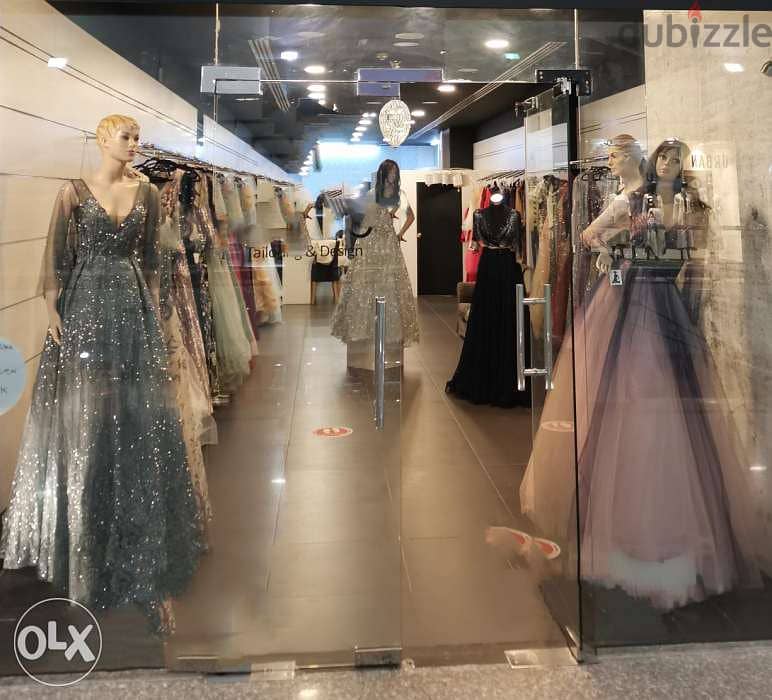 Big Fashion boutique with Tailoring workshop for sale in Alqurum 1