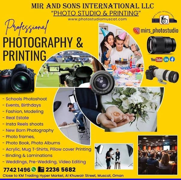 Best Professional Photographer Videographer of Muscat Oman 1