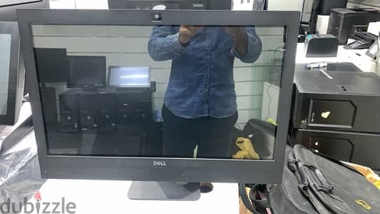dell core i5 gen 6th all in one pc touchscreen ram 8 gb ssd 256 gb