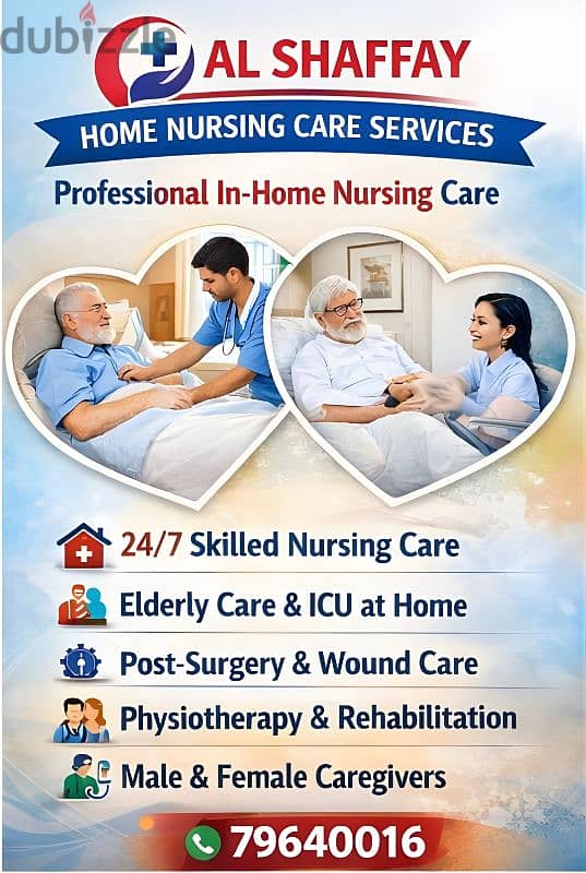 “Home Nursing care Services, wound care, IV line/ Injections 1