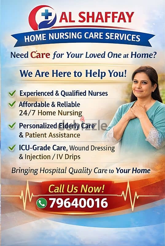 “Home Nursing care Services, wound care, IV line/ Injections 2