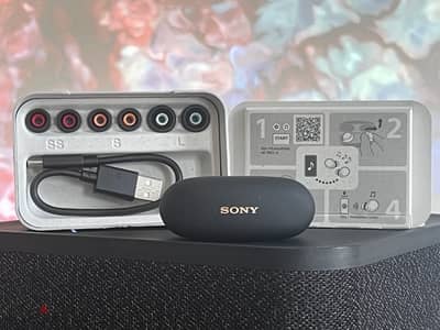 Sony WF-1000XM5 Premium Noise Cancelling Truly Wireless Earbuds-Black