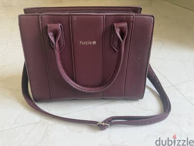 New purple bag
