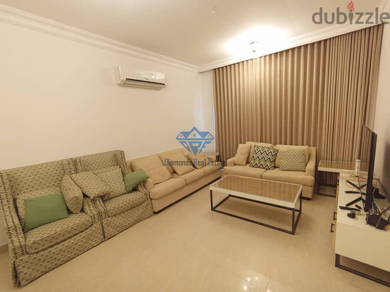 Furnished 2BR Apartment in Bareeq Al Shatti 1