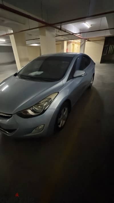 nice and clean Elantra for monthly rent in Muscat