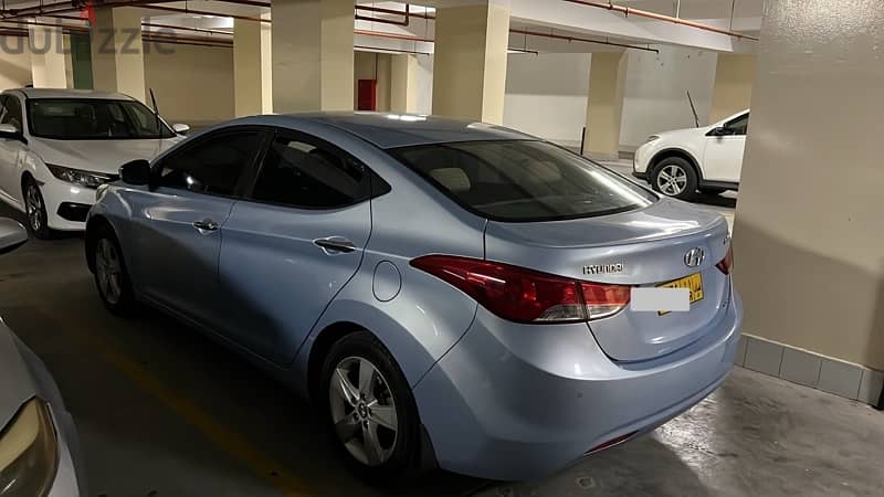 nice and clean Elantra for monthly rent in Muscat 1