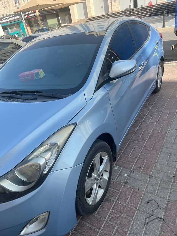 nice and clean Elantra for monthly rent in Muscat 3