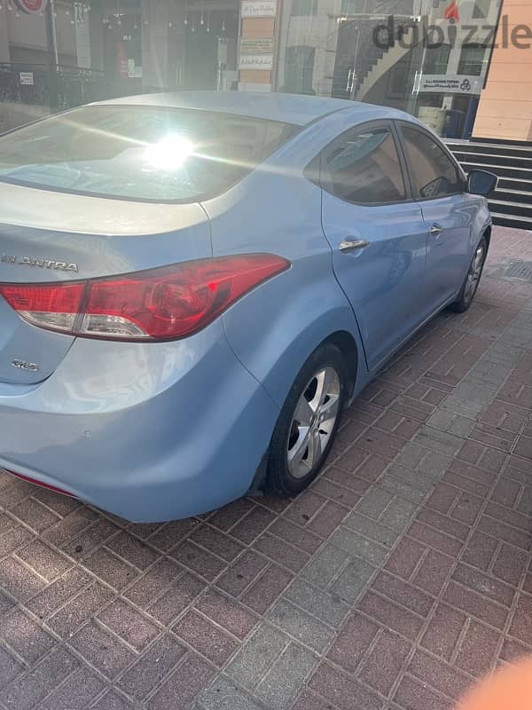 nice and clean Elantra for monthly rent in Muscat 4