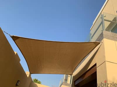Garden Net shade sail for sunrays protection we customise the different sizes
