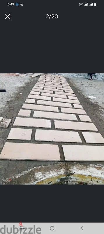 tiles  interlock and paint working 4