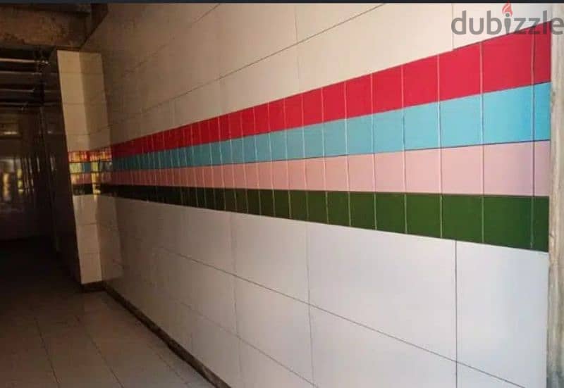 tiles  interlock and paint working 7