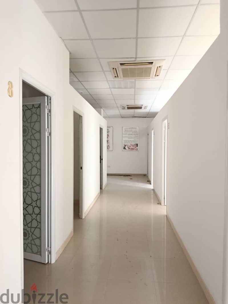 240 sqm commercial office is available for rent in Baushar 2
