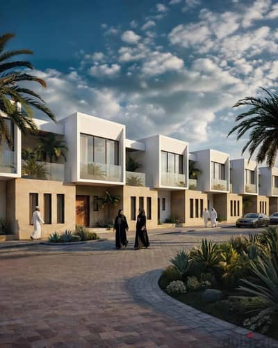 3 BR + Maid Room Middle Garden Row Home | Residency Eligible | Modern Living in Sultan Haitham City