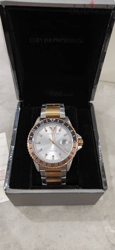 Emporio Armani GMT watch 1
