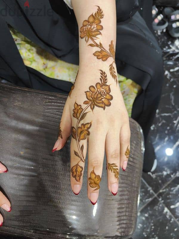 Arabic henna design 8