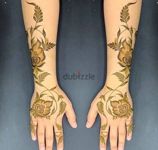 Arabic henna design 10