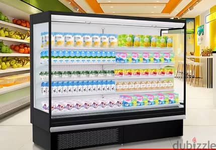 براد عرض طول ٢. ٥ متر جوده عاليه في التبريد  display refrigerator