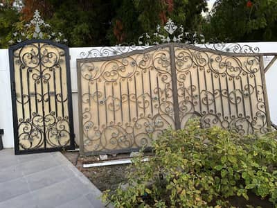 sliding steel doors