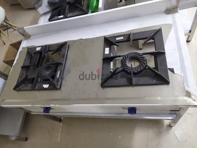 fabricating stainless Steel gas stove   2 burner