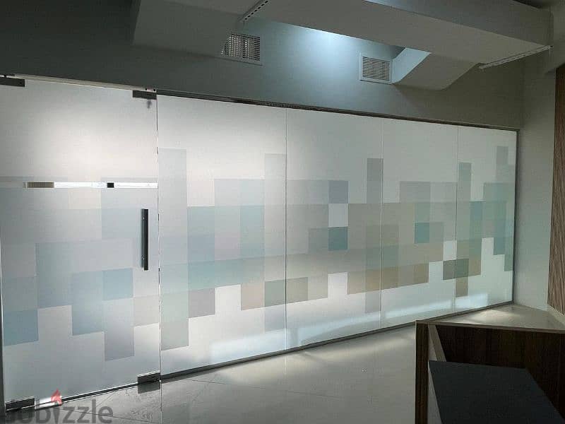 office boards,print Stickers,frosted Glass &tinted sticker and signage 1