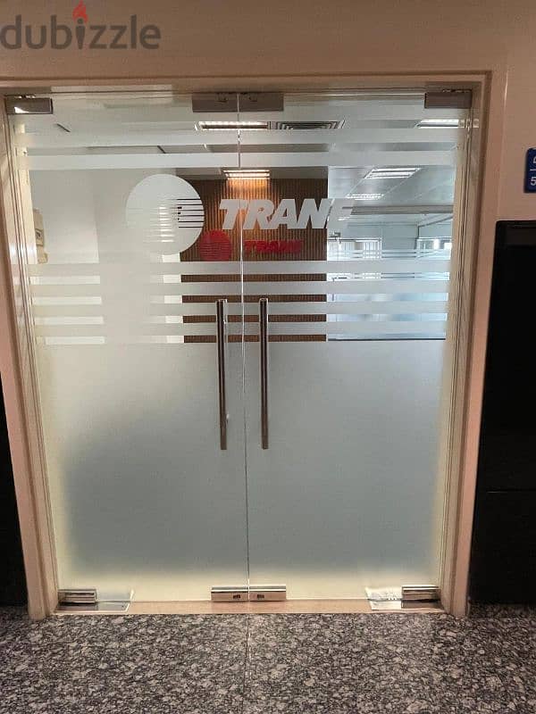 office boards,print Stickers,frosted Glass &tinted sticker and signage 17