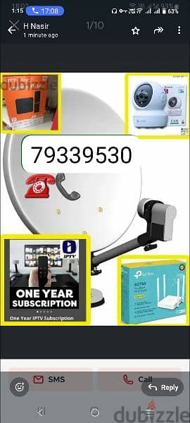 Airtel HD receiver New With Six months  Tamil Malayalam telgu