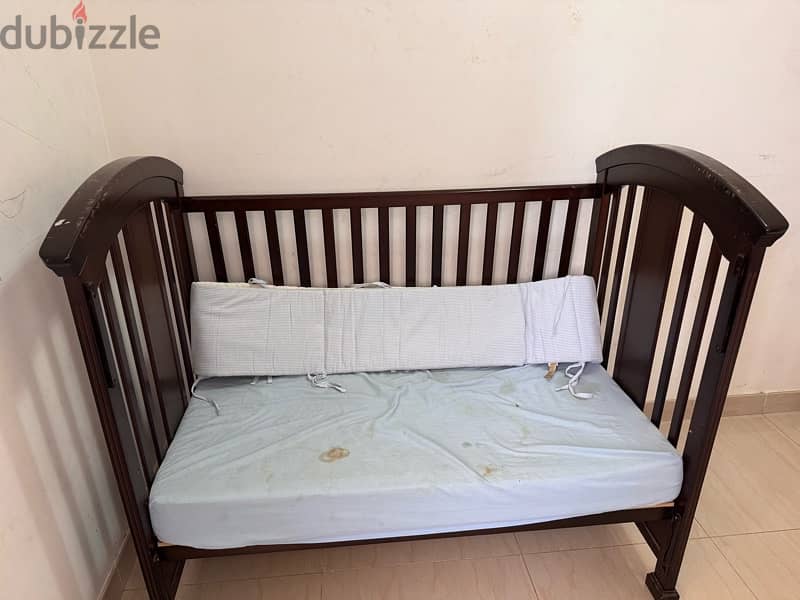 kids bed and baby bed including mattress 2