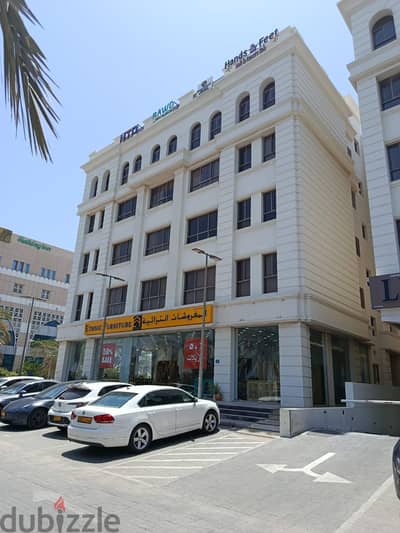 COMMERCIAL 2 BHK APARTMENT FOR RENT IN MAWALEH NEAR HOLIDAY INN MUSCAT