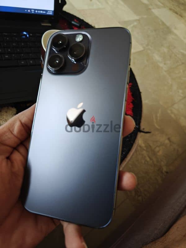iPhone 14 Pro Max, Purple 256GB with Box. Battery health 100%. 1